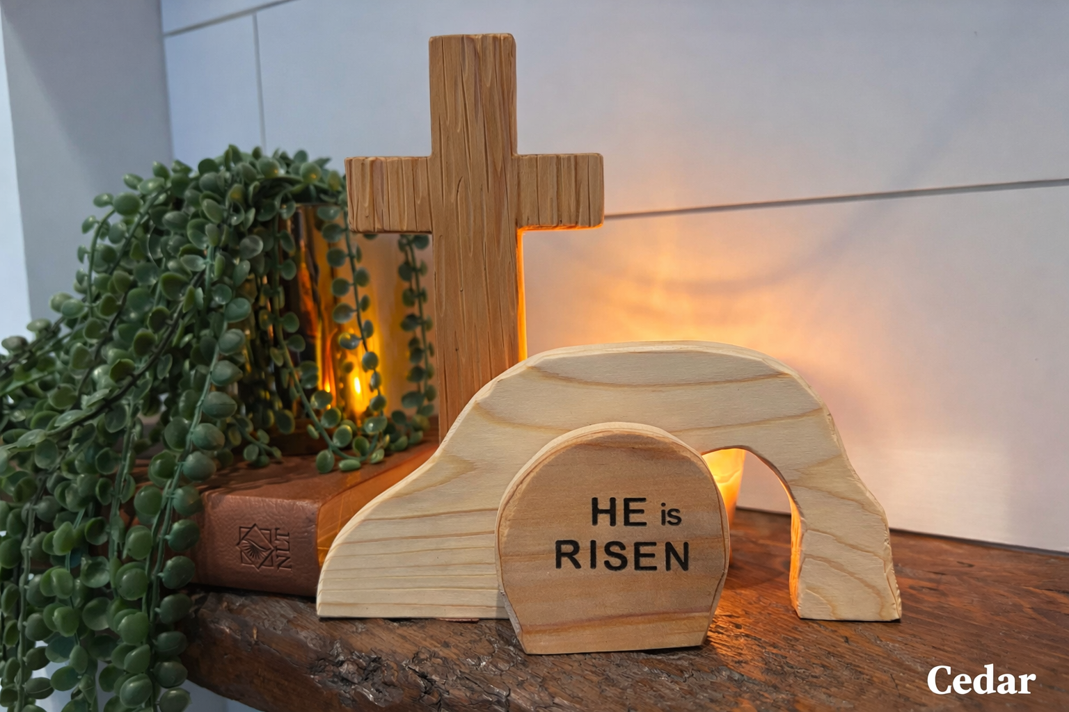"He is Risen" (Three Piece) Resurrection Set