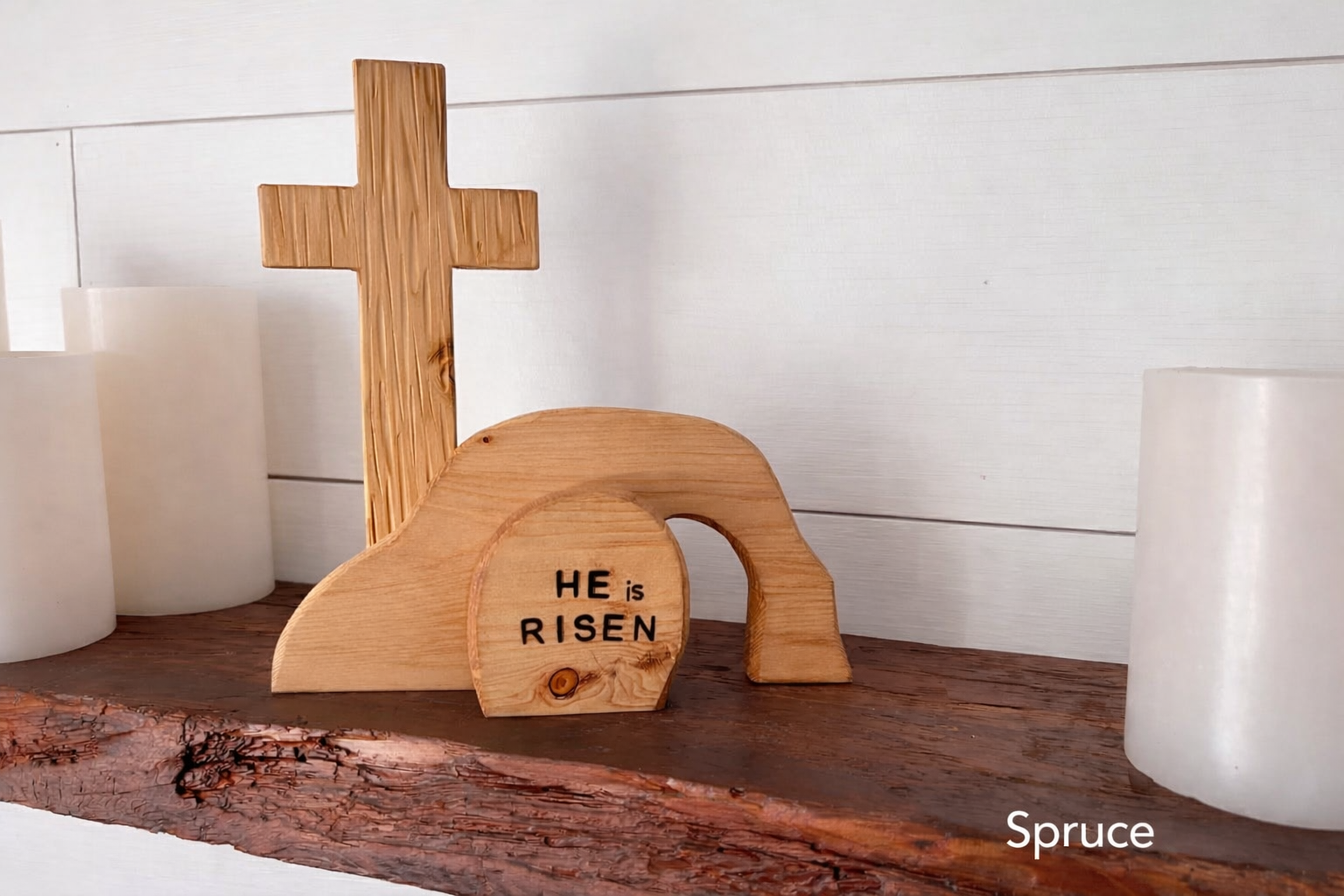 "He is Risen" (Three Piece) Resurrection Set