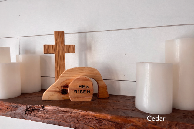 "He is Risen" (Three Piece) Resurrection Set