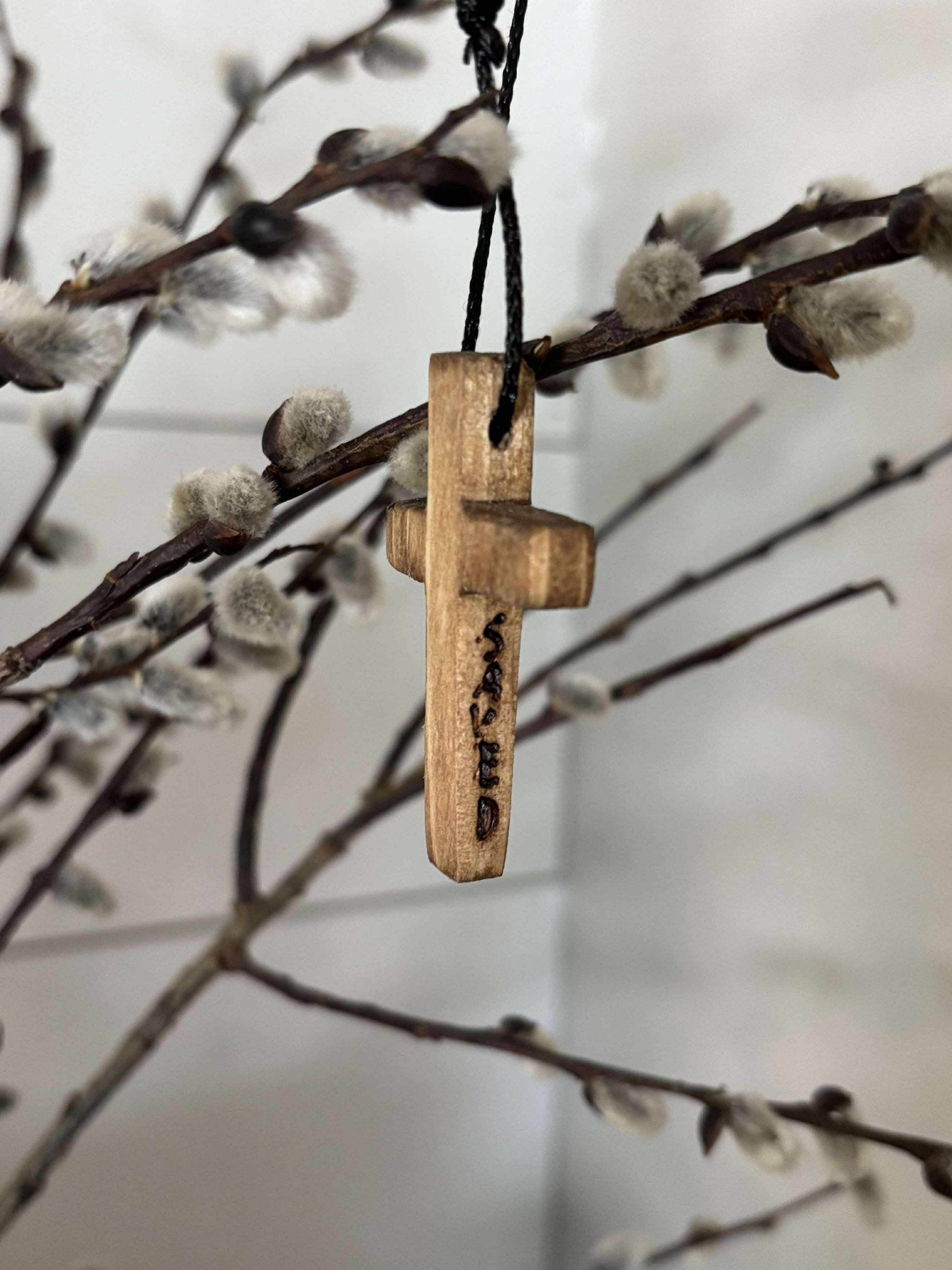 "Saved" Cross Necklace