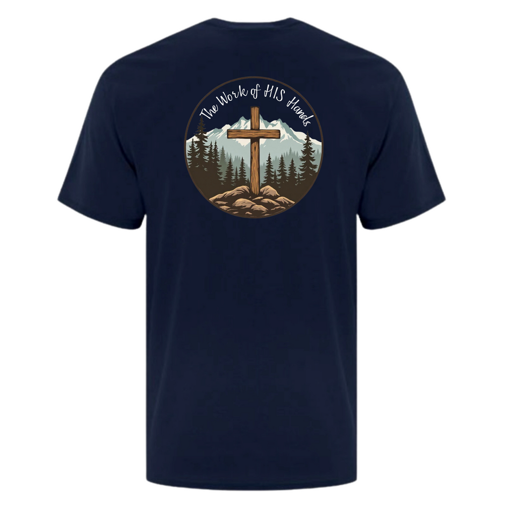 "You Are...The Work of HIS Hands" Short Sleeve T-Shirt