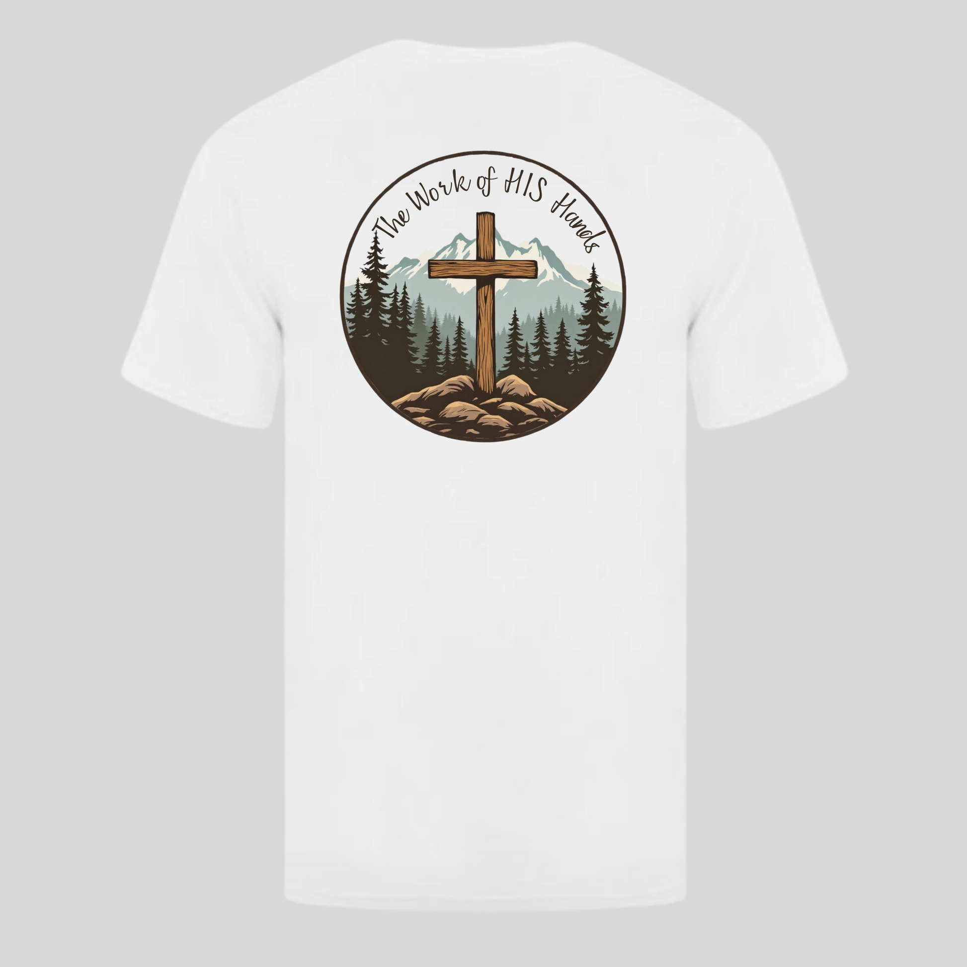 "You Are...The Work of HIS Hands" Short Sleeve T-Shirt